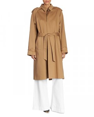 Пальто с рюшами Drill Pesante , цвет Brown Versace Jeans Couture