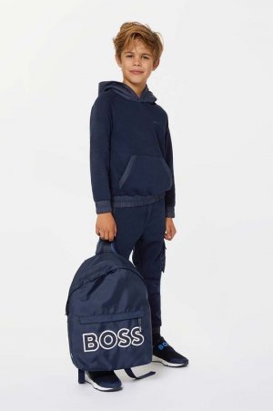 Детский рюкзак, темно-синий BOSS