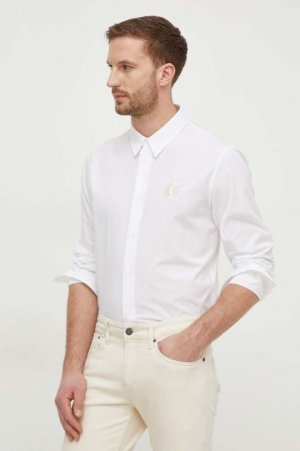 Хлопчатобумажную рубашку , белый Just Cavalli
