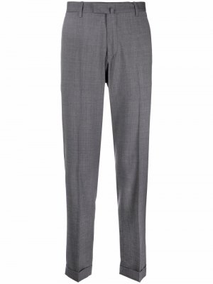 Узкие брюки строгого кроя Briglia 1949. Цвет: серый