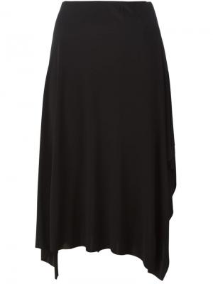 Драпированная юбка Costume National. Цвет: чёрный