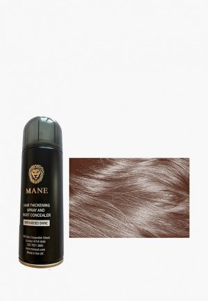 Загуститель для волос Mane DARK BROWN (ТЕМНО-КОРИЧНЕВЫЙ), 200 мл. Цвет: коричневый