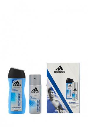 Набор для ванны и душа adidas Climacool антиперспирант спрей 150 мл + гель 250. Цвет: прозрачный