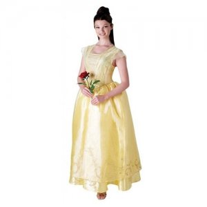 Платье придворной дамы желтое (9108), 44-46. RUBIE'S. Цвет: бежевый