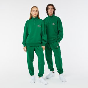Спортивная одежда Брюки SPORT Unisex из органического хлопка Lacoste. Цвет: зелёный