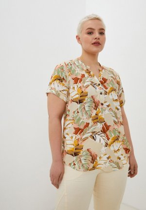 Рубашка Adele Fashion. Цвет: разноцветный