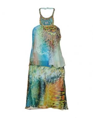 Короткое платье BELLA RHAPSODY by VENUS BRIDAL. Цвет: лазурный
