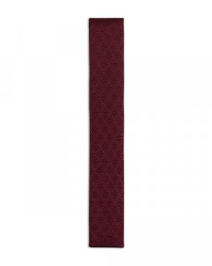 Вязаный галстук Kelmis с ромбовидной текстурой , цвет Red Ted Baker