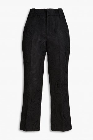 Жаккардовые брюки Sloane с коротким рукавом , черный A.L.C.
