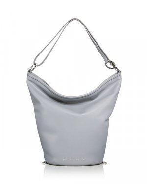Кожаная весенняя сумка-ведро Pro Proenza Schouler White Label