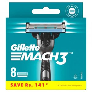 Картридж Mach 3 (Пакет из 8) Gillette