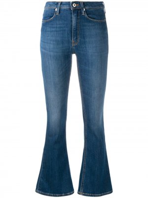 Расклешенные джинсы с завышенной талией Dondup. Цвет: синий