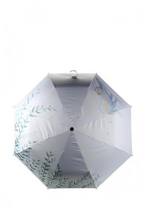 Зонт складной Kawaii Factory. Цвет: серый
