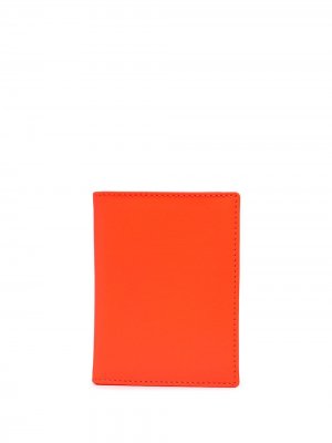 Картхолдер в стиле колор-блок Comme Des Garçons Wallet. Цвет: оранжевый