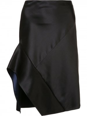 Асимметричная юбка Narciso Rodriguez. Цвет: черный