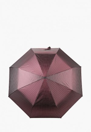 Зонт складной Eleganzza Smart. Цвет: бордовый