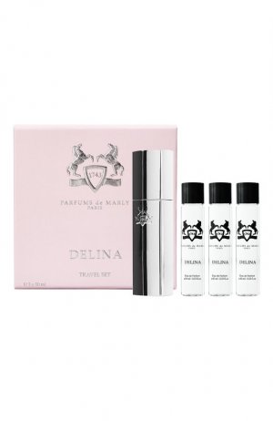 Дорожный набор Delina Parfums de Marly. Цвет: бесцветный