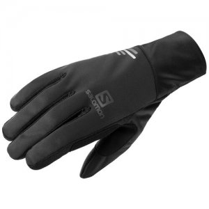 Перчатки Equipe Glove U Black/Black (US:2XL) Salomon. Цвет: черный