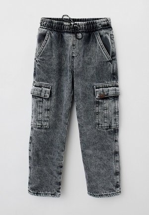 Джинсы Gloria Jeans утепленные. Цвет: серый