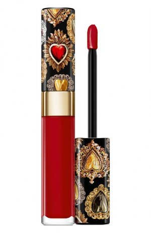 Сияющий лак для губ Shinissimo, оттенок 630 #Dglover (5ml) Dolce & Gabbana. Цвет: бесцветный