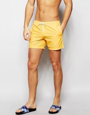 Желтые шорты для плавания Branwell Jack Wills. Цвет: желтый