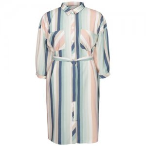 Летнее платье Mila Bezgerts 2211оп, размер 54-164. Цвет: белый/голубой/синий/розовый