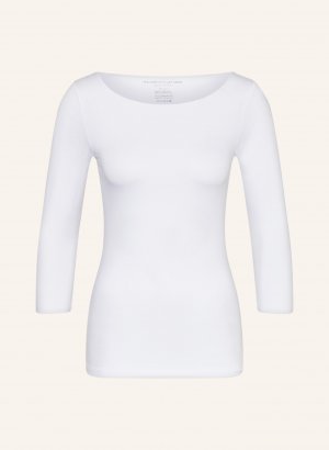 Рубашка MAJESTIC FILATURES mit 3/4-Arm, белый