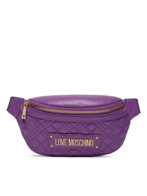 Поясная сумка, фиолетовый LOVE MOSCHINO