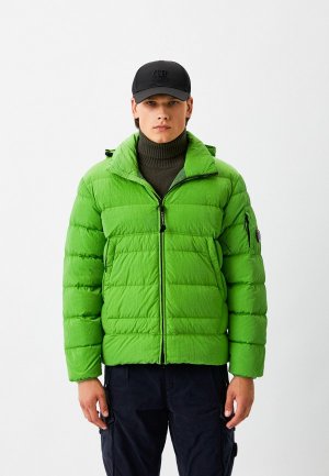 Куртка утепленная C.P. Company. Цвет: зеленый