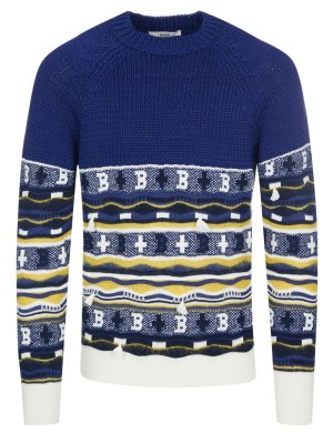 Пуловер , индиго Bally