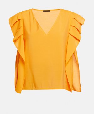 Рубашка блузка , оранжевый Sisley