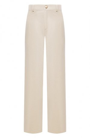 Вельветовые брюки Max&Moi. Цвет: кремовый