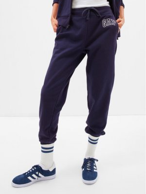 Спортивные брюки стандартного кроя Gap, синий GAP