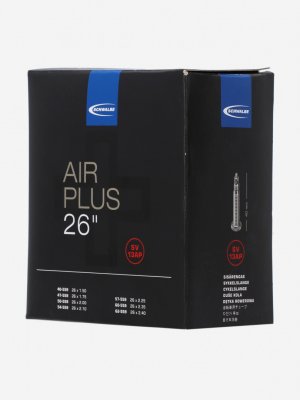 Камера SV13AP Air Plus 26 велониппель, Черный Schwalbe. Цвет: черный