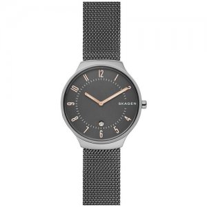 Наручные часы Grenen, серый SKAGEN. Цвет: серый