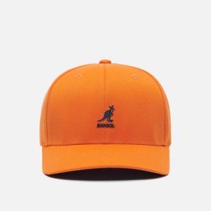 Кепка Wool Flexfit Baseball Kangol. Цвет: оранжевый