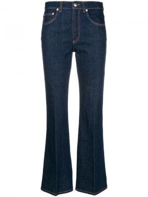 Укороченные расклешенные джинсы Sonia Rykiel. Цвет: синий