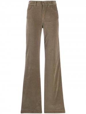 Расклешенные брюки ETRO. Цвет: зеленый