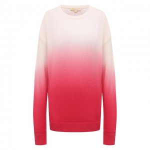 Кашемировый пуловер MICHAEL Kors. Цвет: розовый