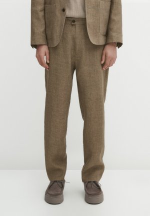 Костюмные брюки , цвет beige Massimo Dutti