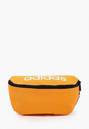 Сумка поясная adidas DAILY WAISTBAG. Цвет: оранжевый