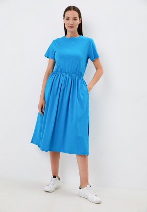 Платье Sitlly. Цвет: голубой