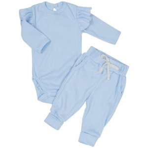 Комплект одежды , размер 74, голубой Amarobaby. Цвет: голубой