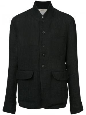 Пиджак классического кроя Aleksandr Manamïs. Цвет: черный
