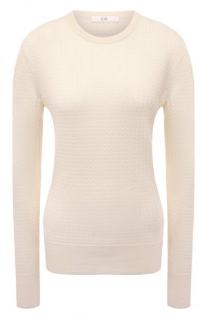 Кашемировый пуловер Co. Цвет: кремовый
