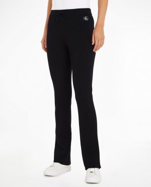 Женские брюки прямого кроя , черный Calvin Klein Jeans. Цвет: черный