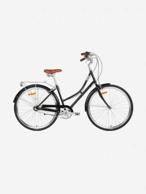 Велосипед городской Lissabon 700C, Черный Bear Bike. Цвет: черный