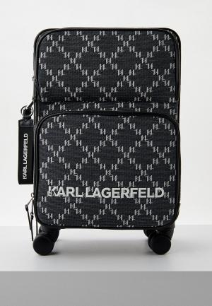 Чемодан Karl Lagerfeld 236W3024. Цвет: серый