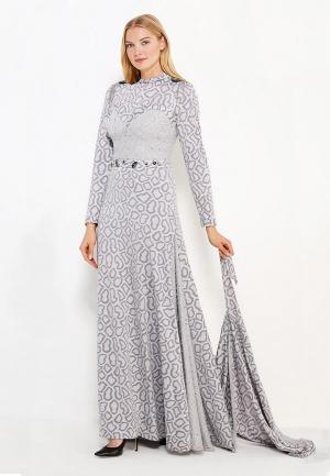 Платье Sahera Rahmani MP002XW1AORN. Цвет: серый