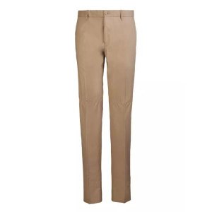 Брюки slim-cut leg chino trousers , коричневый Incotex